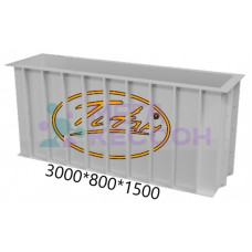 смотровая яма пластиковая 3000х800х1500