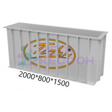 смотровая яма из полипропилена 2000х800х1500