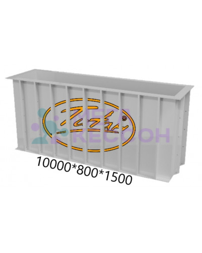 смотровая яма пластиковая 10000х800х1500