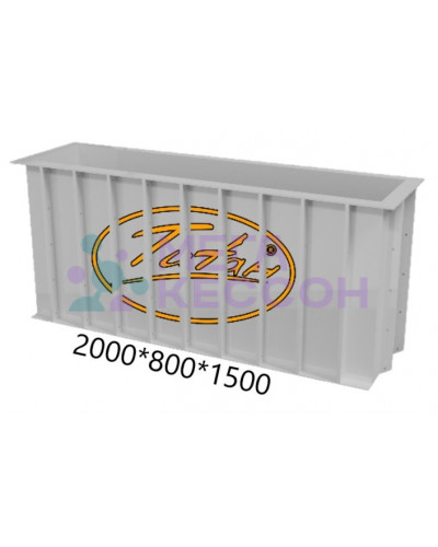 смотровая яма из полипропилена 2000х800х1500
